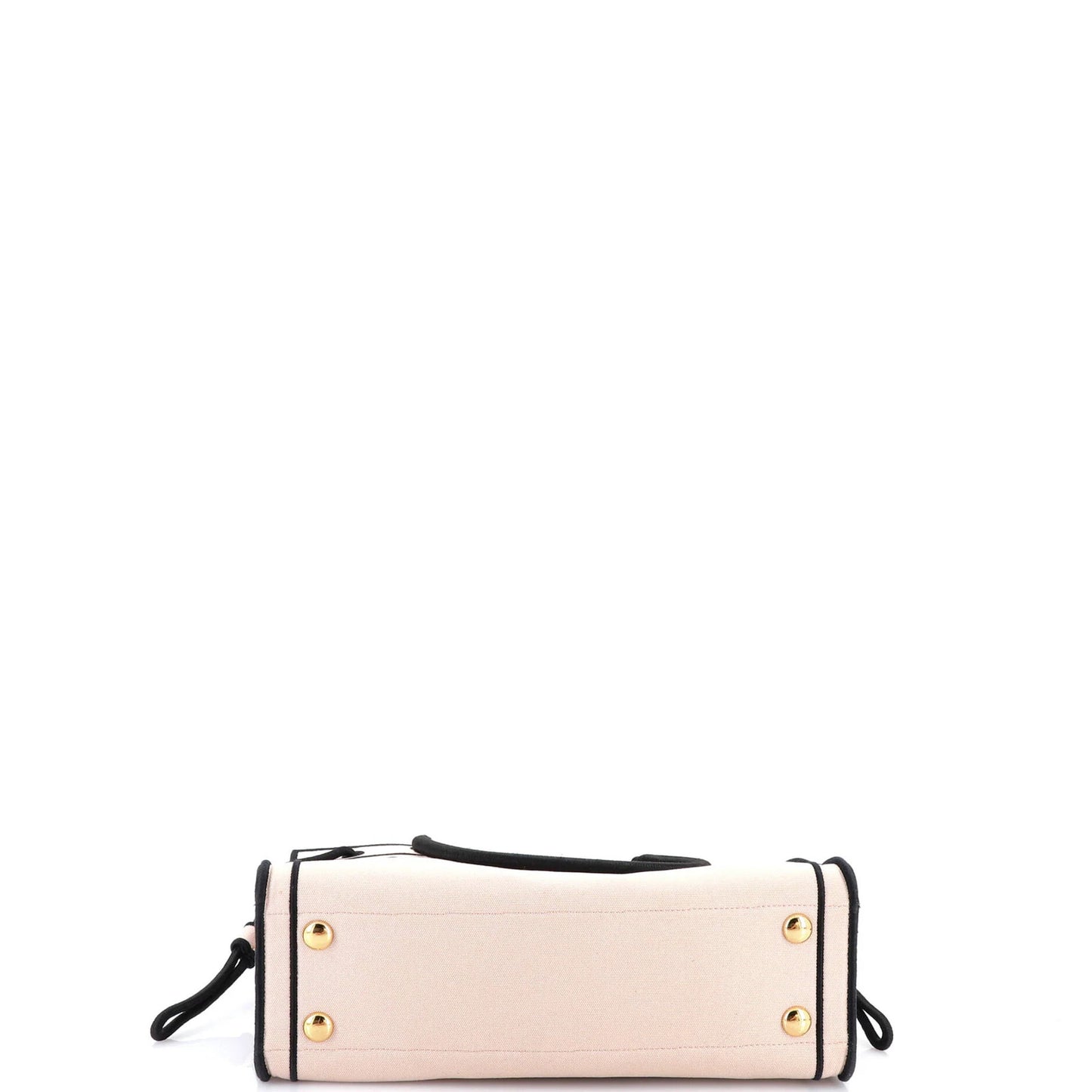 Fendi Roma Shopper Tote Canvas Small