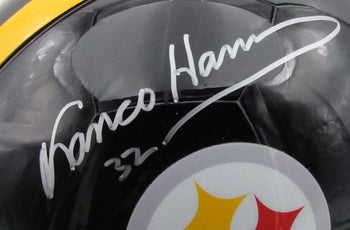 Franco Harris Signed Full Size Authentic Proline