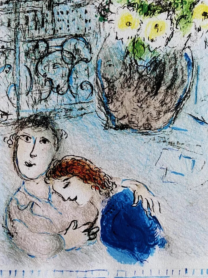 Marc Chagall Lithograph Maeght-1984-(Henri Matisse Fernand Lger Frida Kahlo)
