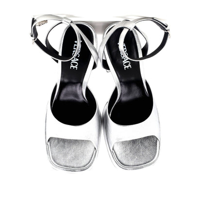 Versace Women'S Medusa Aeternitas Platform Sandals Leather