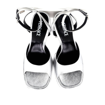 Versace Women'S Medusa Aeternitas Platform Sandals Leather