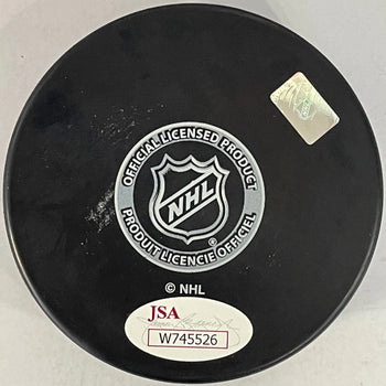 Bobby Hull Autographed Chicago Blackhawks Official Puck (Jsa)