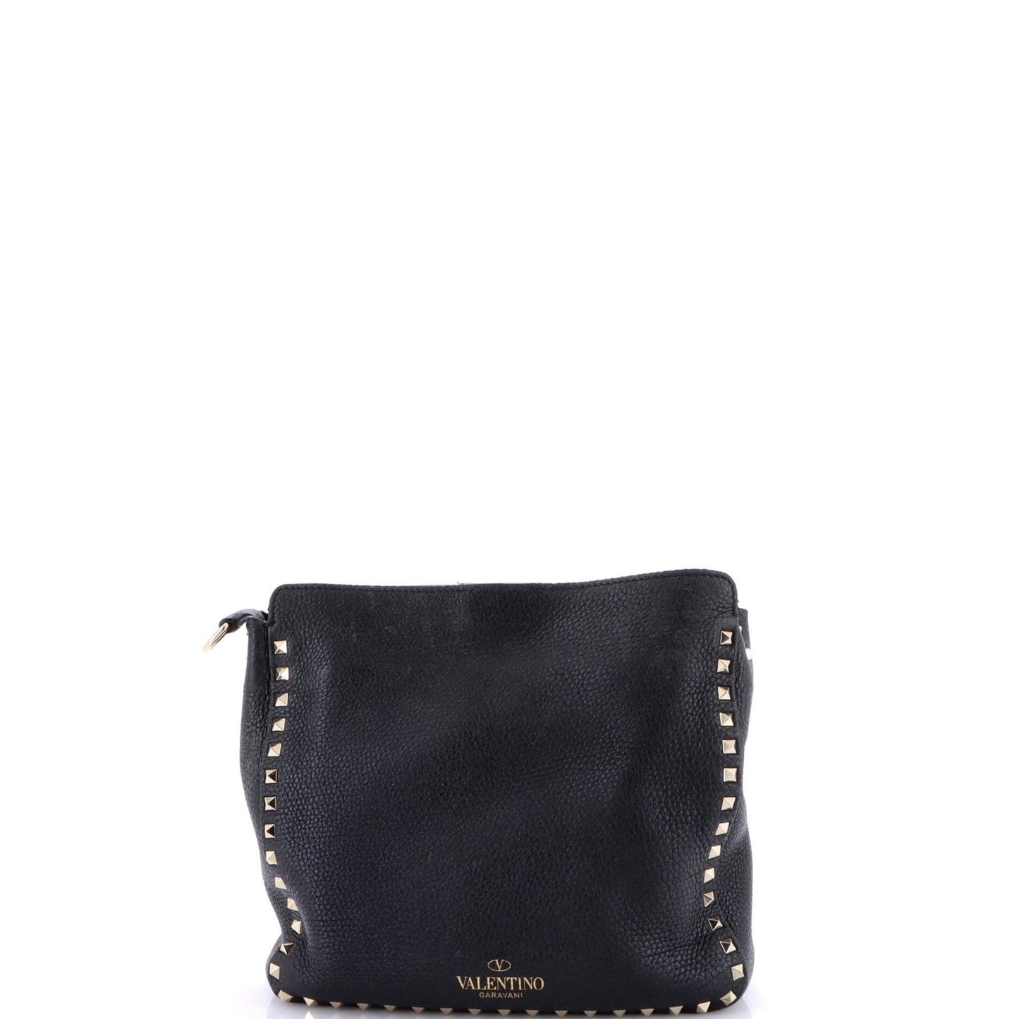 Valentino Garavani Rockstud Flip Lock Messenger Bag Leather Small