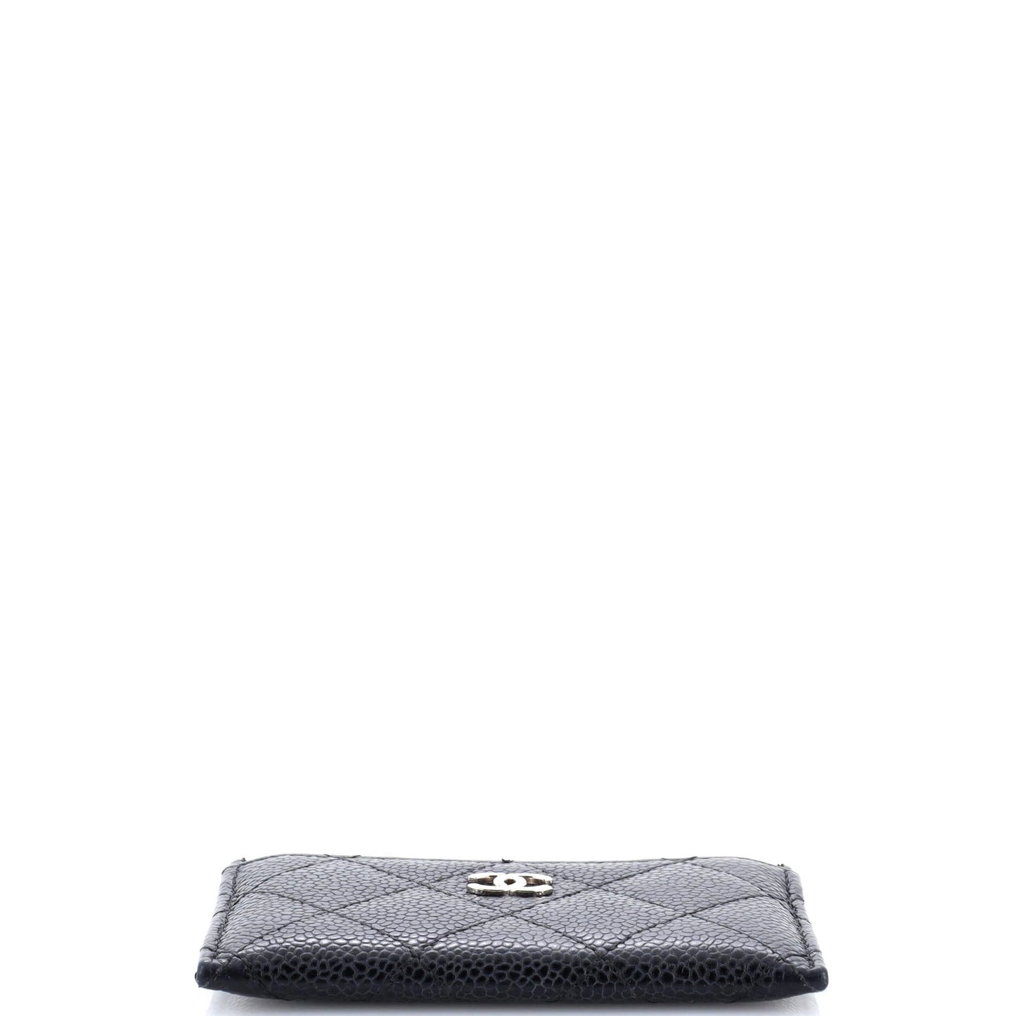 Chanel Classic Card Holder Quilted Caviar
