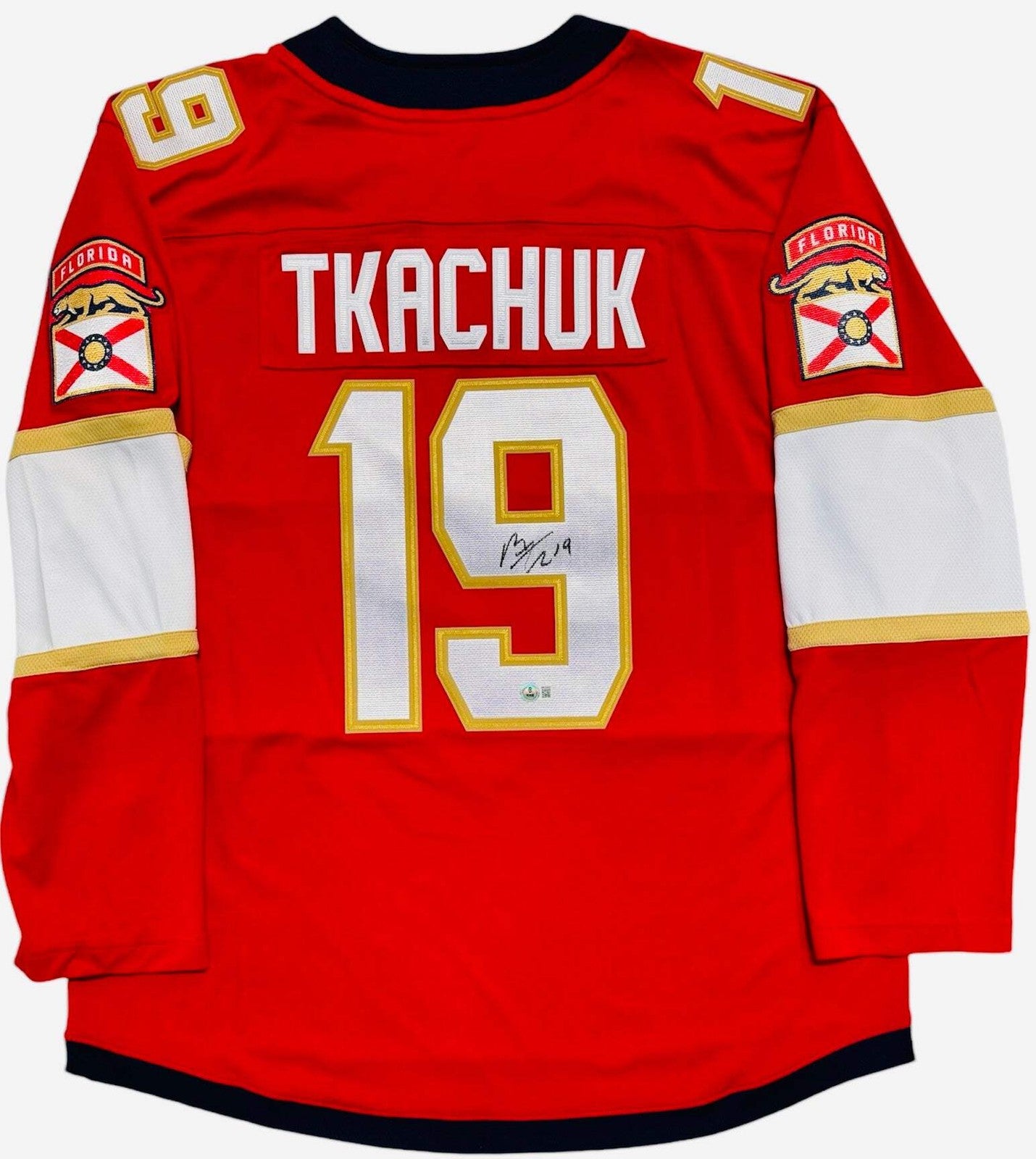 Matthew Tkachuk Autographed Panthers Authentic