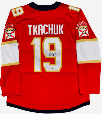 Matthew Tkachuk Autographed Panthers Authentic