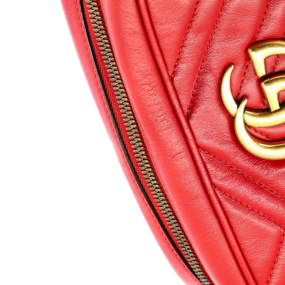 Gucci Gg Marmont Shoulder Bag Matelasse Leather Small