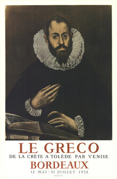 El Greco The Nobleman With His Hand On His Chest 