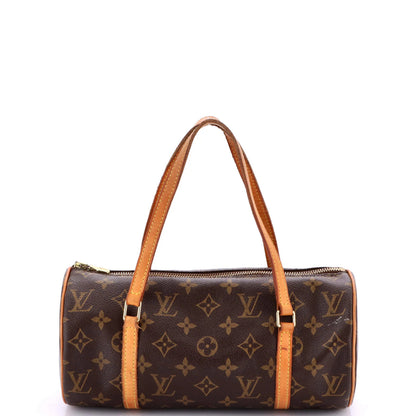 Louis Vuitton Papillon Handbag Monogram Canvas 26
