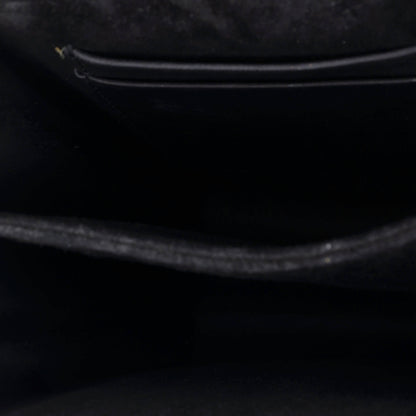 Christian Dior Ultra Matte Diorama Vertical Clutch On Chain Studded Leather