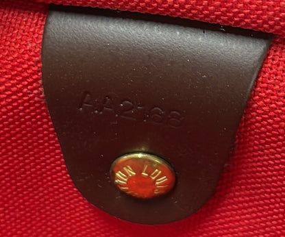 Louis Vuitton Speedy Bandouliere Bag Limited Edition Patches Damier 30