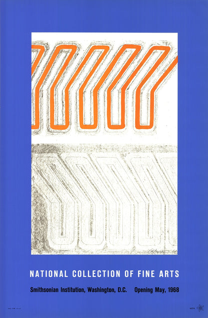 Vardea Chryssa National Collection Of Fine Arts " Serigraph Abstr