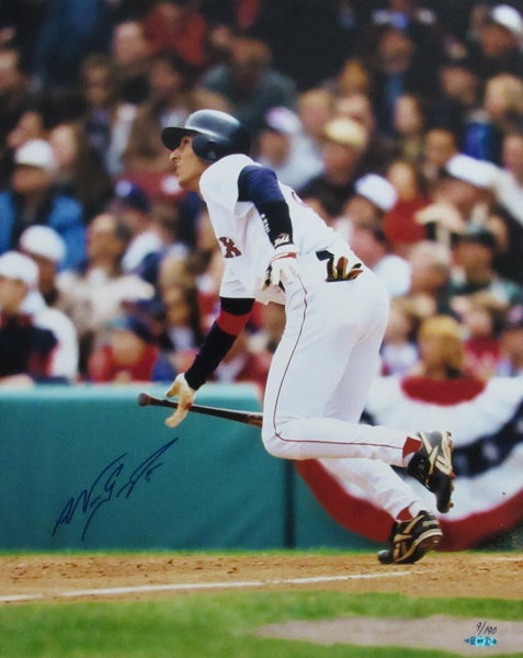 Nomar Garciaparra Autographed 16X20 Photo Boston
