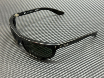 RAY BAN RB4089 601 31 Black Green Unisex 62 mm Sunglasses