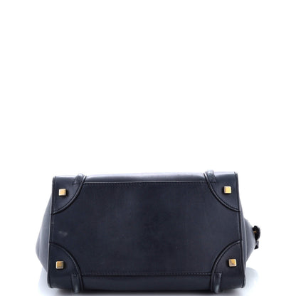 Celine Luggage Bag Smooth Leather Mini