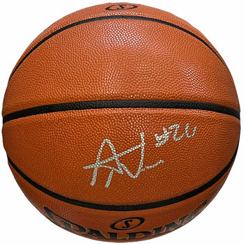Aaron Nesmith Autographed Spalding Hybrid Basketball (Jsa)