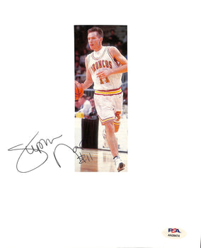Steve Nash Signed/Auto Vintage 2X6 Photo Santa Clara Broncos Psa/Dna 185165
