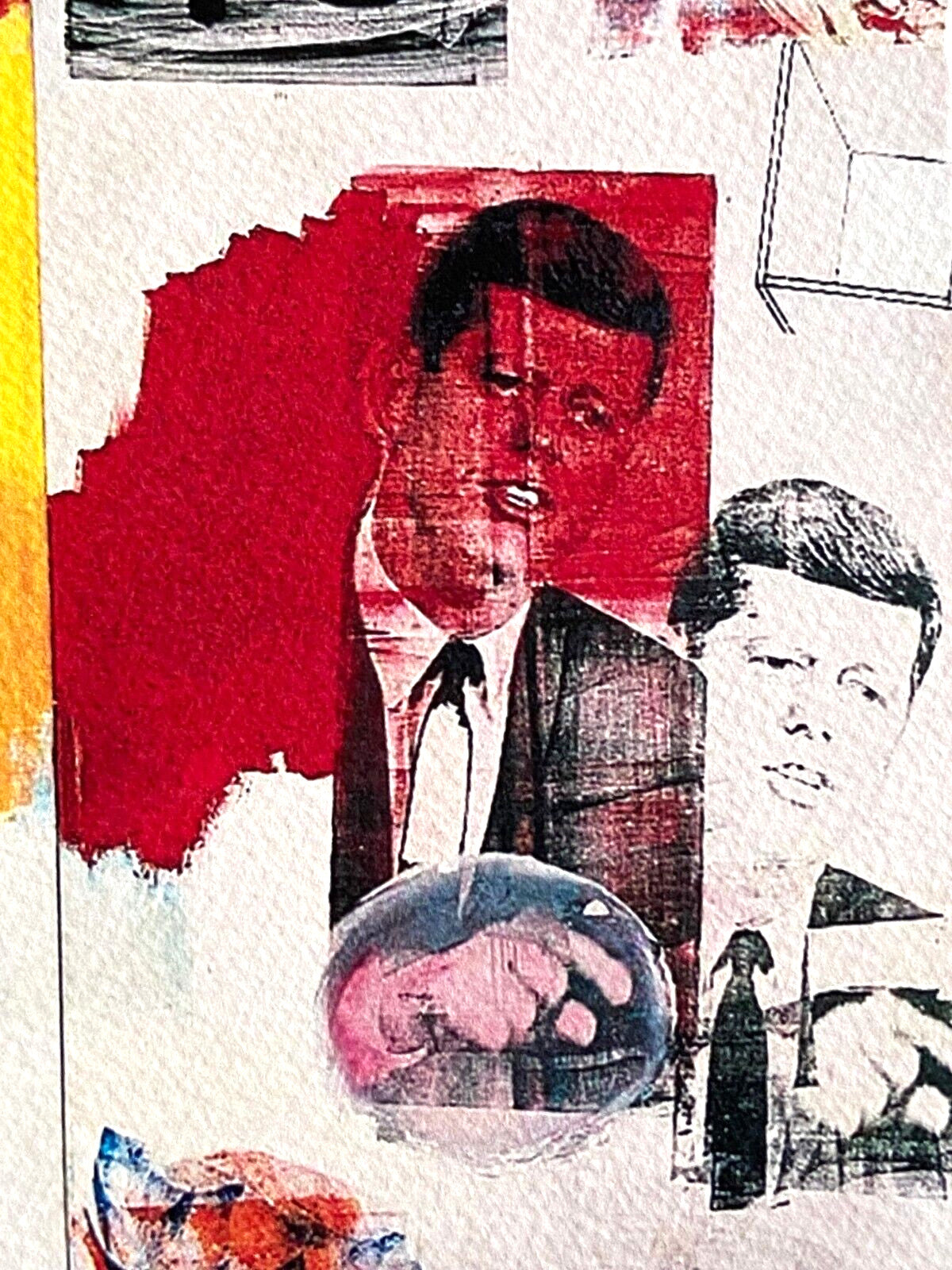 Robert Rauschenberg Lithograph Coa Numbered Stamp