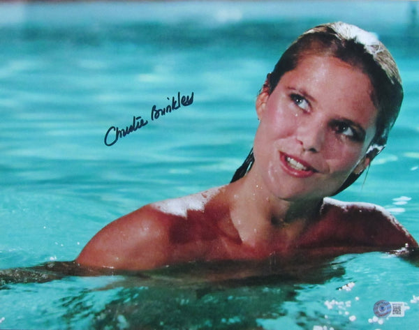 Christie Brinkley Vacation Pool Scene