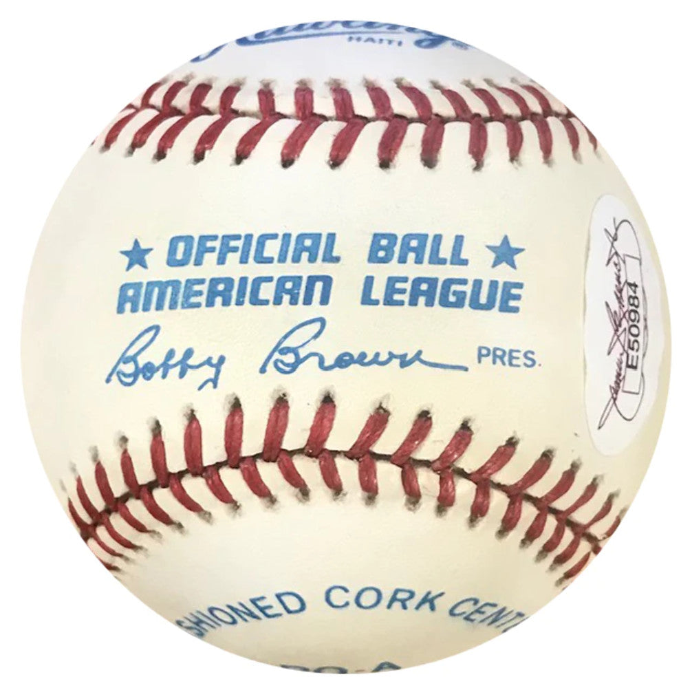 Luke Appling Autographed Official American League Baseball (Jsa)