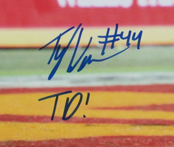 Tyler Warren Signed/Inscribed 11X14 Photo Penn State Vs. Usc Framed Jsa 192126