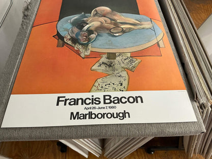 Francis Bacon Figure In A Room " Poster Expressionism Orange