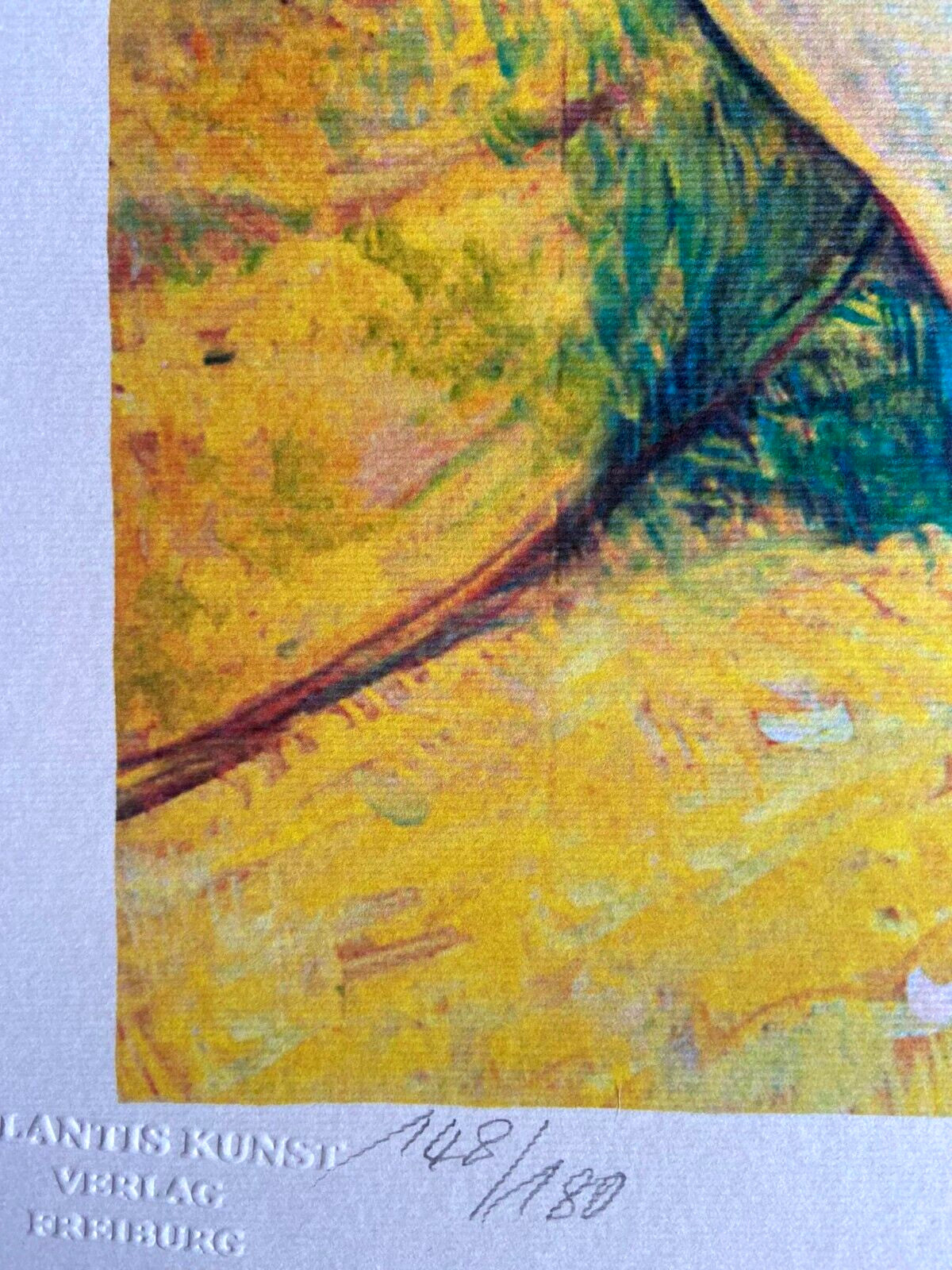 Henri De Toulouse-Lautrec Lithograph Coa Signed Numbered By Hand