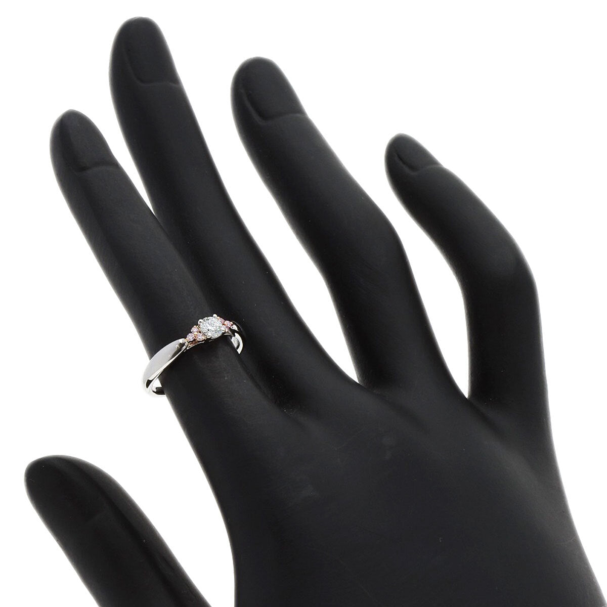 Tiffany&Co.   Ring Harmony Cluster Pink Diamond