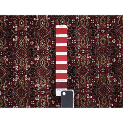 10'X16' Barn Red Tebraz Mahi 100% Wool Hand Knotted Oversized Rug