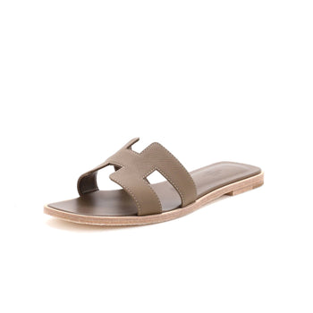 Hermes Women'S Oran Sandals Leather