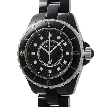 Chanel J12 33Mm 12P Genuine Index Diamond H1625