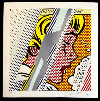 Roy Lichtenstein. Signed Numbered Limited Lithograph Coa