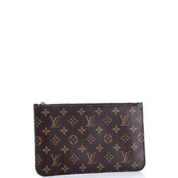 Louis Vuitton Neverfull Pochette Monogram Canvas Large
