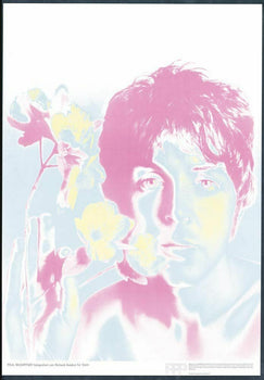 Richard Avedon Paul Mccartney Poster Done For Stern 1967 Original Printing