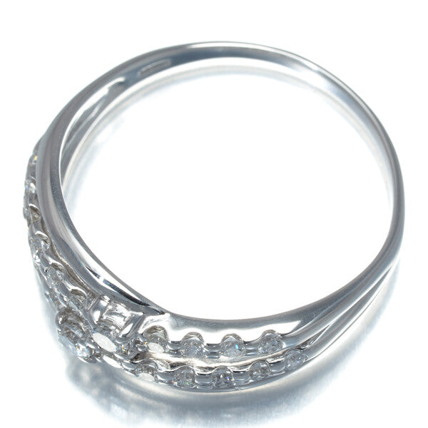 Diamond 0.46Ct Ring 18K 750 White Gold