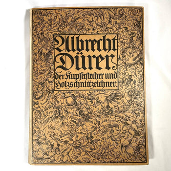 Albrecht Durer By Max J. Friedlnder, 1919 Limited Edition, No. 105/500 Large Hc