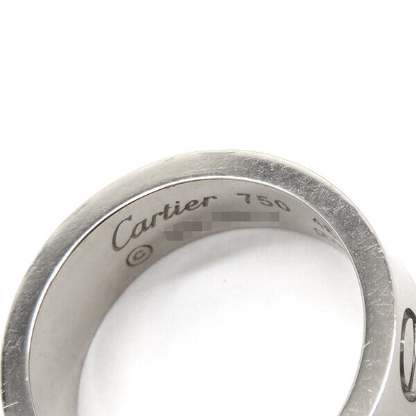 Cartier LOVE Ring Ring K18WG US#4.5