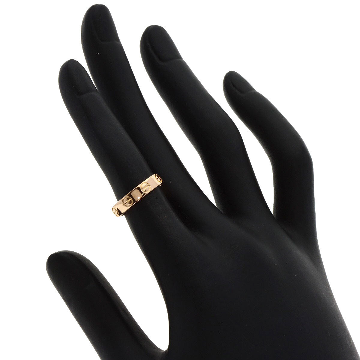 Cartier   Ring Mini Love Ring #46 K18 Pink Gold