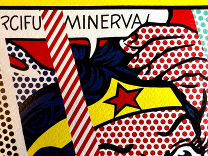 Roy Lichtenstein Lithograph Coa Signed Op Numbered