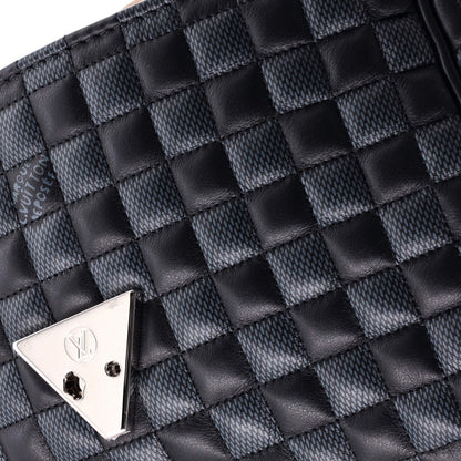 Louis Vuitton Twist Handbag Damier Quilted Calf Leather Mm