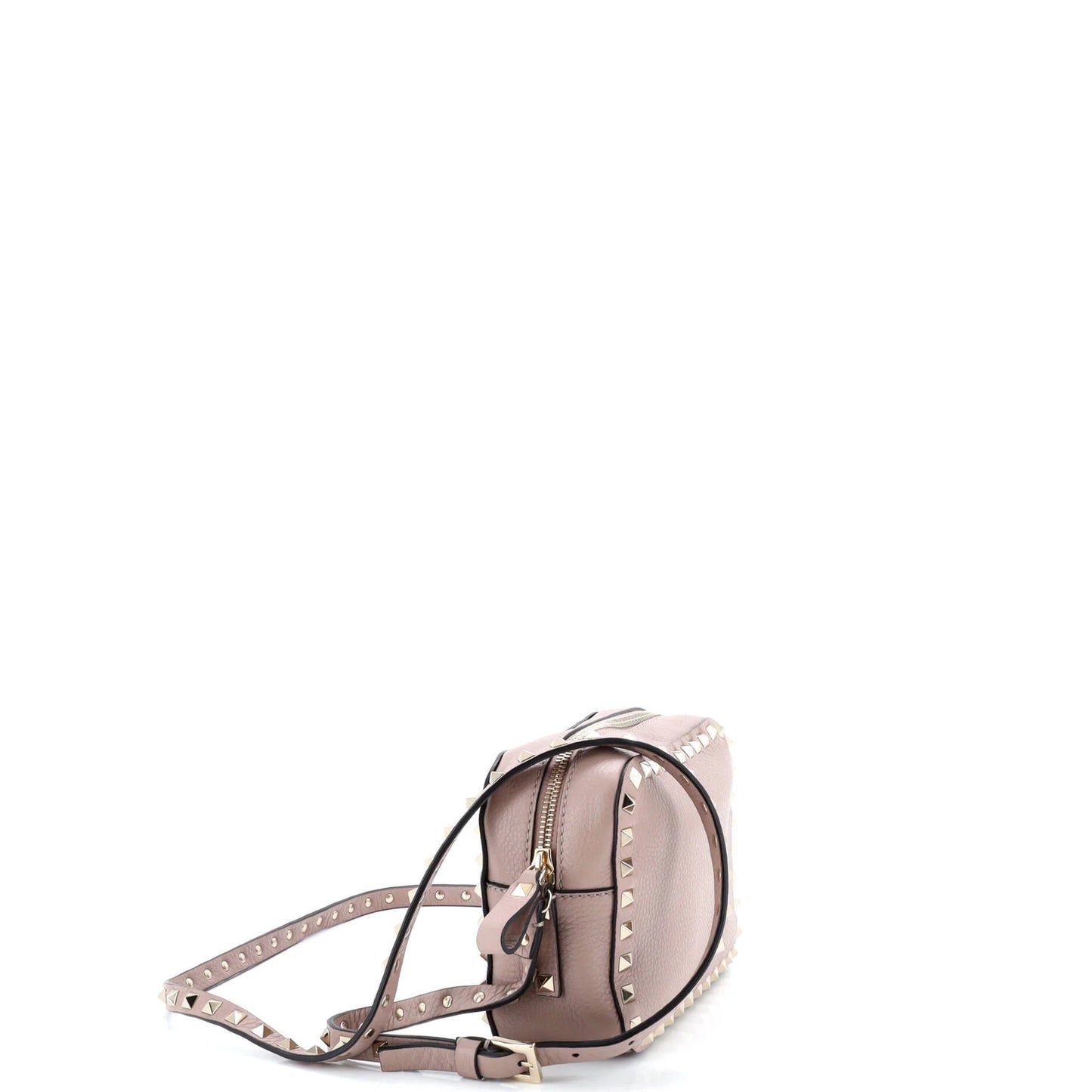 Valentino Garavani Rockstud Camera Crossbody Bag Leather