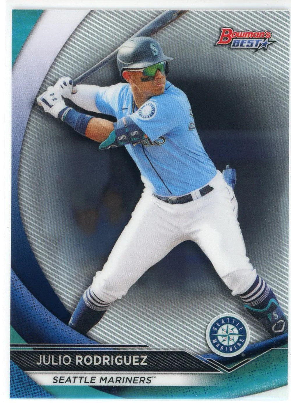 Julio Rodriguez 2020 Bowman'S Best Rookie Card