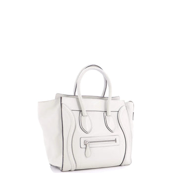 Celine Luggage Bag Grainy Leather Micro