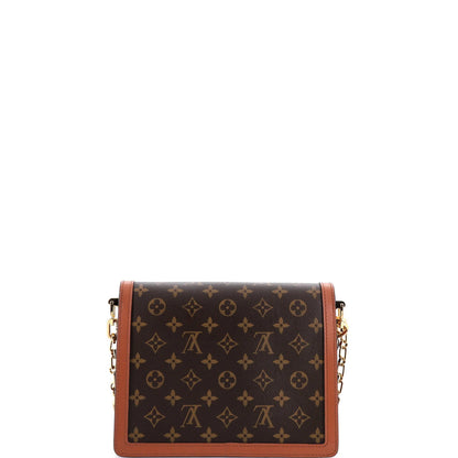 Louis Vuitton Dauphine Shoulder Bag Reverse Monogram Canvas Mm