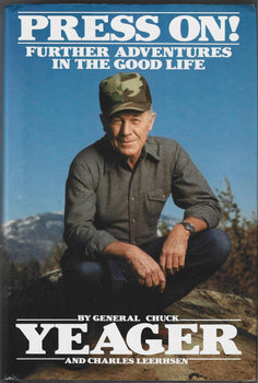 Chuck Yeager Press On! Autographed Book (Jsa)