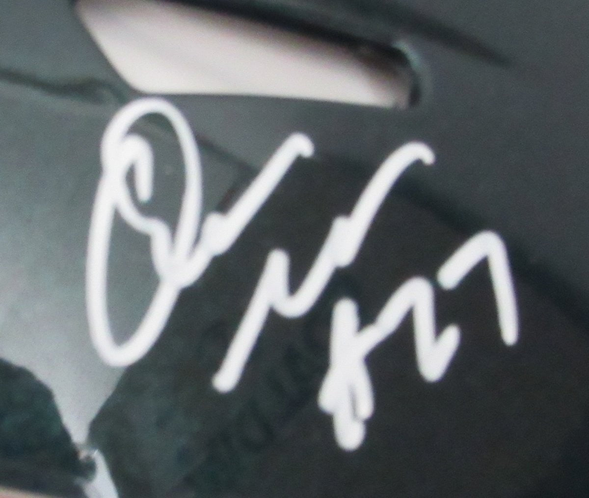 Quinyon Mitchell Signed Full Size Authentic Sb Lix Champs Helmet Eagles Psa/Dna