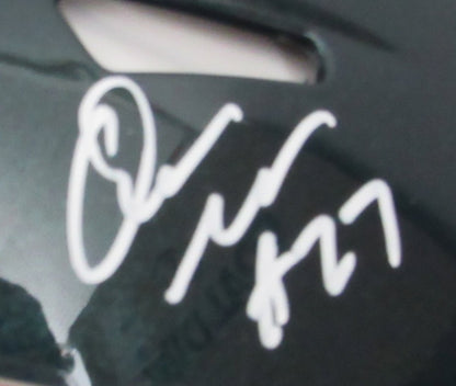 Quinyon Mitchell Signed Full Size Authentic Sb Lix Champs Helmet Eagles Psa/Dna