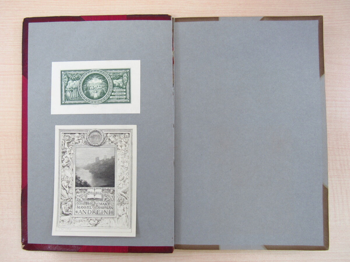 John Ruskin Bertha Gorst Aikin  -Gothic Book-Plates- Limited 3 Rare Book 1912