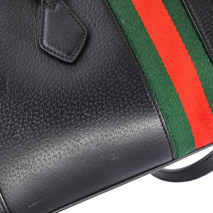 Gucci Ophidia Boston Bag Leather Medium