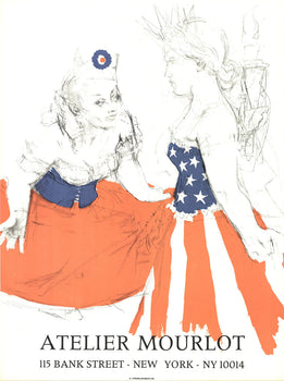 Jack Levine Marianne & The Goddess Of Liberty 
